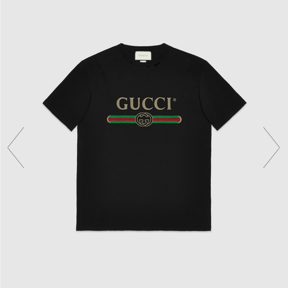 Women’s Oversize Black Gucci Oversized T-Shirt - Picture 7 of 16
